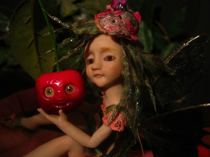 Ooak Fairy Fae Licia and little Sisters